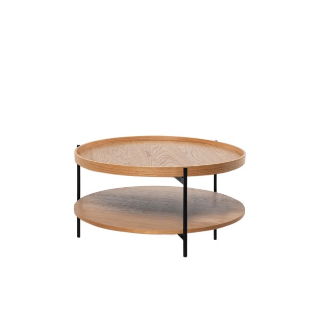 Mesa de Centro LICHT, Chapa de Roble...