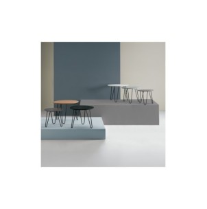 Set 3 Mesas de Centro AWA, DM / Blanco / Azul / Gris / Metal 2