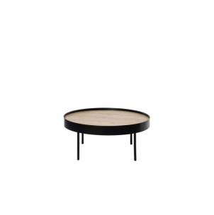 Mesa de Centro WALLY, Madera / Metal / Roble / Negro 2
