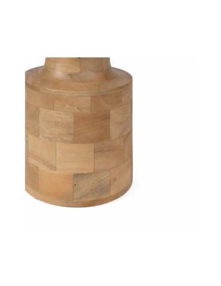 Mesa de Centro HUBERT Ø45 cm, Madera de Mango / Natural