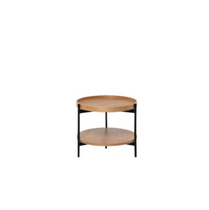 Mesa de Centro DIEM, Chapa de Roble / Metal / Natural /... 2