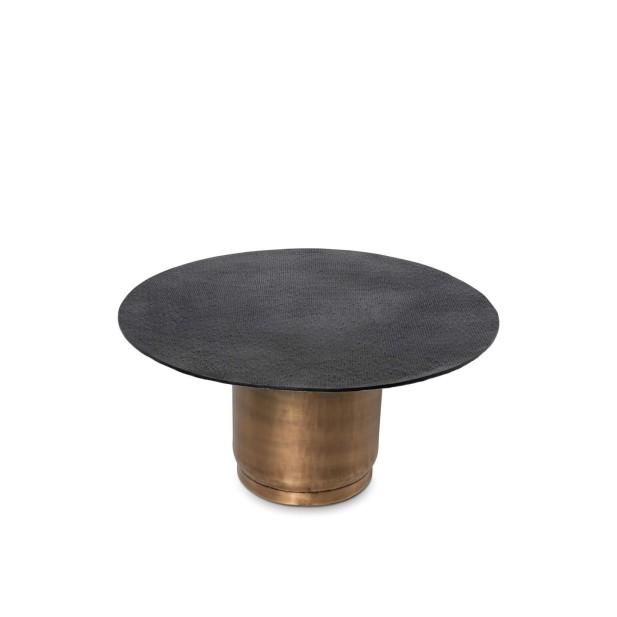 Mesa de Centro TAURA Ø74 cm, Metal /...