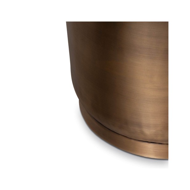 Mesa de Centro TAURA Ø74 cm, Metal /...