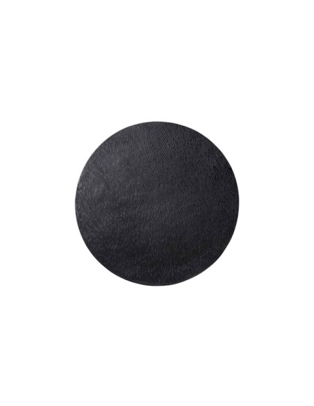 Mesa de Centro TAURA Ø74 cm, Metal / Negro / Cobre
