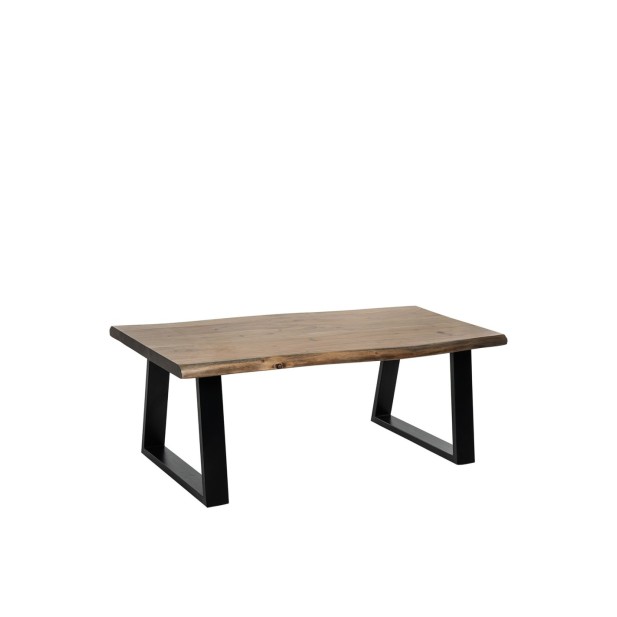 Mesa de Centro REKKA, Acacia / Metal...