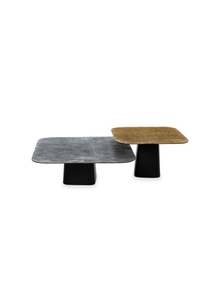 Mesa de Centro JAY, Metal / Dorado / Negro