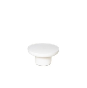 Mesa de Centro LIME 80 cm, Madera de Mango / Blanco...
