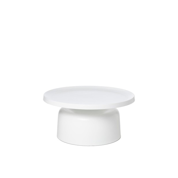 Mesa de Centro JOSEPH, Metal Blanco