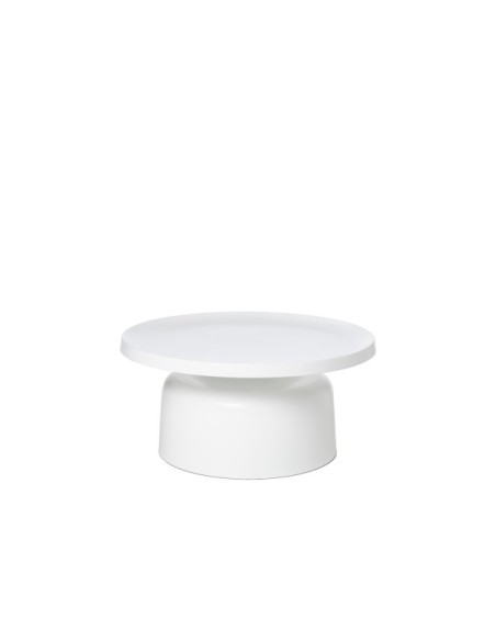 Mesa de Centro JOSEPH, Metal Blanco