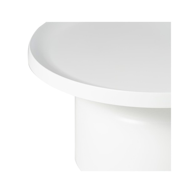Mesa de Centro JOSEPH, Metal Blanco