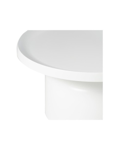 Mesa de Centro JOSEPH, Metal Blanco