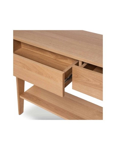 Consola LULA, Chapa de Roble / Natural