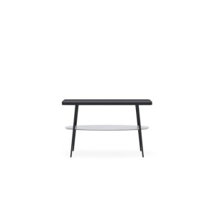 Consola URJIN, Mármol / Metal / Negro / Blanco 2