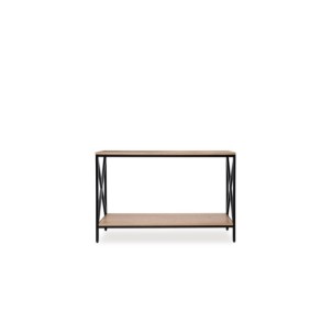 Consola KIN, Chapa de Roble / Metal Negro 2
