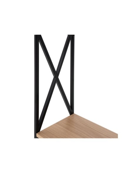 Consola KIN, Chapa de Roble / Metal Negro