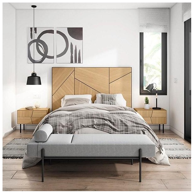 Cabecero de Cama ANDY 150 cm, Chapa...