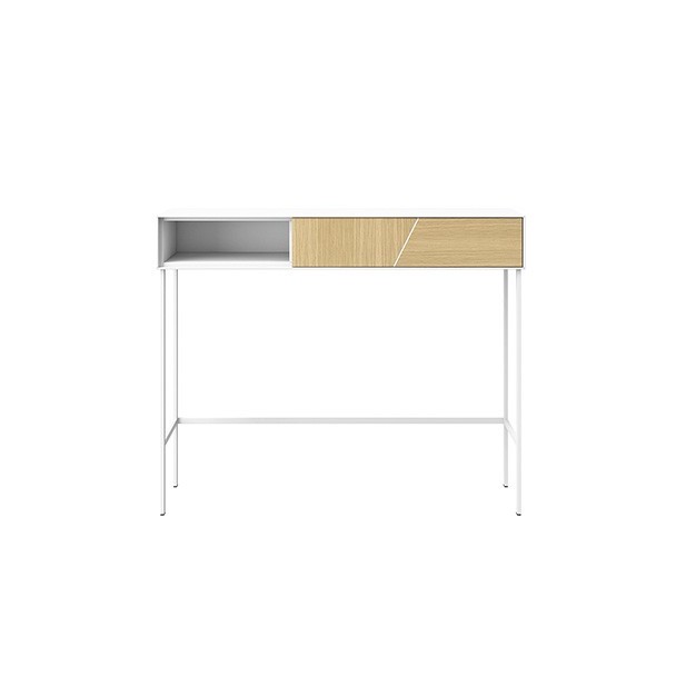 Consola VERA, Madera de Roble / Metal...