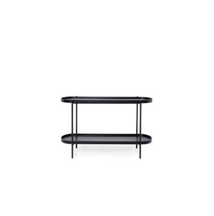 Consola DEAN 120 cm, Chapa de Roble / Metal / Negro 2