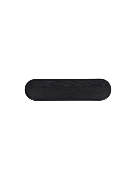 Consola DEAN 120 cm, Chapa de Roble / Metal / Negro