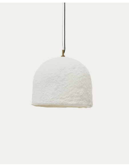 Lámpara de techo Sineu Ø34,5 cm papel blanco - Kave Home; L0100044CP12