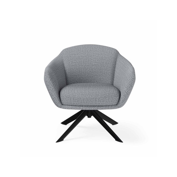 Butaca Giratoria AIR, Textil Gris /...