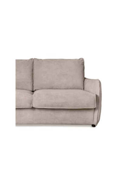 Sofá Cama LENNON, Textil Taupe