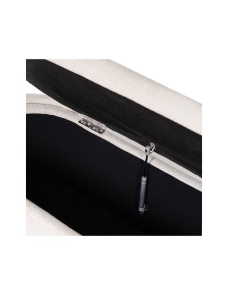 Banco con Almacenaje NIBER, Textil Beige
