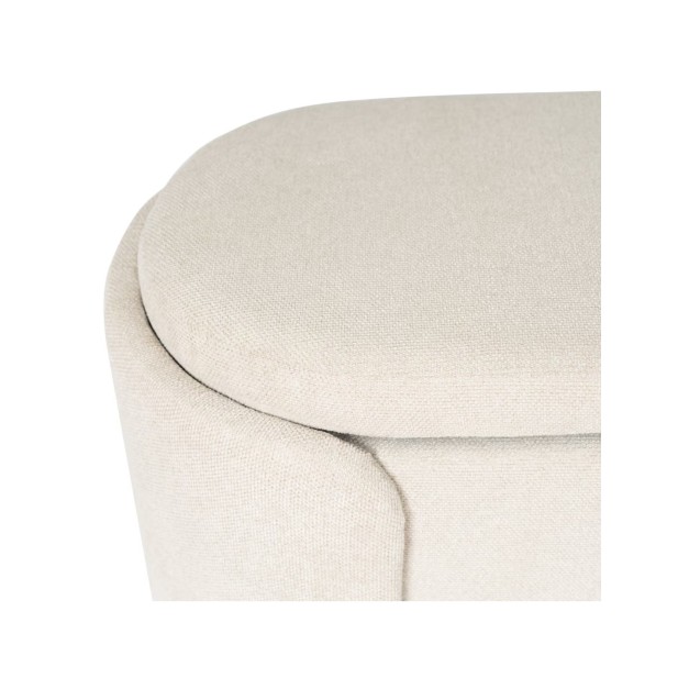 Banco con Almacenaje NIBER, Textil Beige
