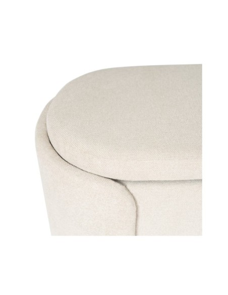 Banco con Almacenaje NIBER, Textil Beige