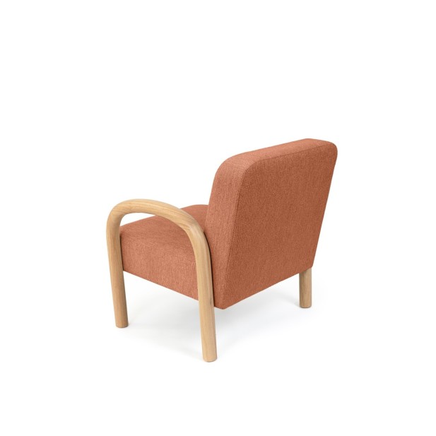 Butaca ARABELLA, Textil Terracota /...