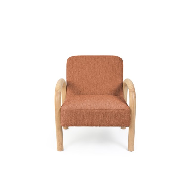 Butaca ARABELLA, Textil Terracota /...