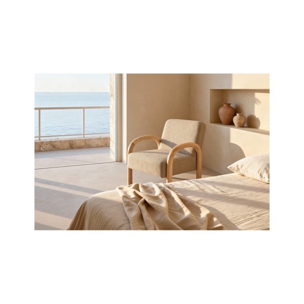 Butaca ARABELLA, Textil Taupe /...