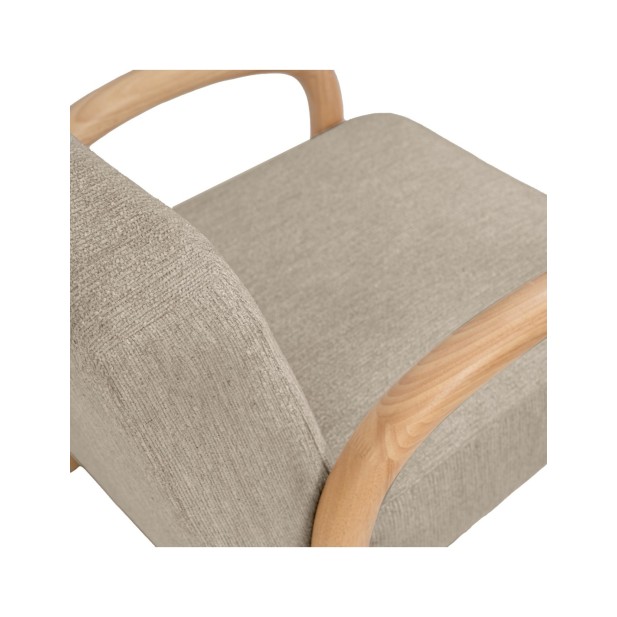 Butaca ARABELLA, Textil Taupe /...