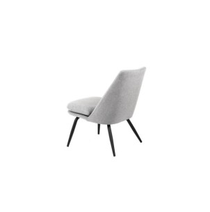 Butaca LUMEN, Textil Gris Claro / Metal 2