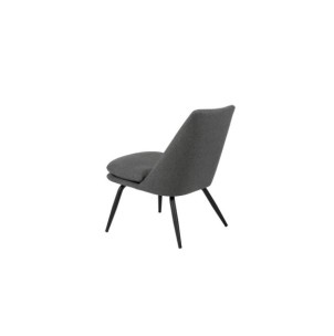Butaca LUMEN, Textil Gris Oscuro / Metal 2