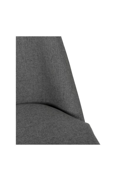 Butaca LUMEN, Textil Gris Oscuro / Metal
