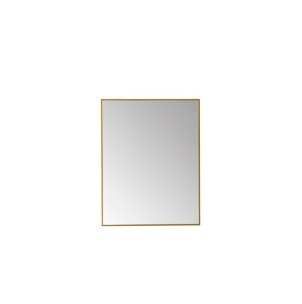 Espejo TORINO 70x90 cm, Aluminio Dorado