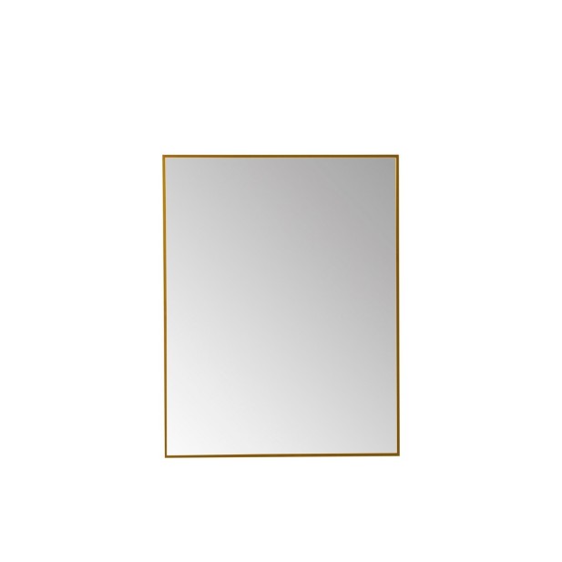 Espejo TORINO 70x90 cm, Aluminio Dorado