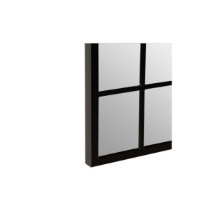 Espejo BRINDISI 100x70 cm, Metal Negro 2
