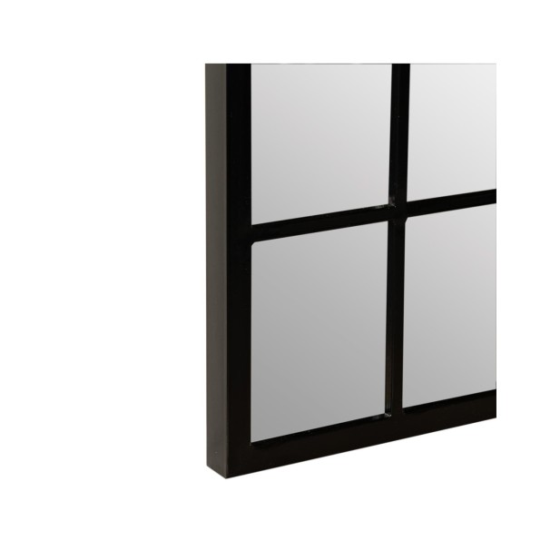 Espejo BRINDISI 100x70 cm, Metal Negro