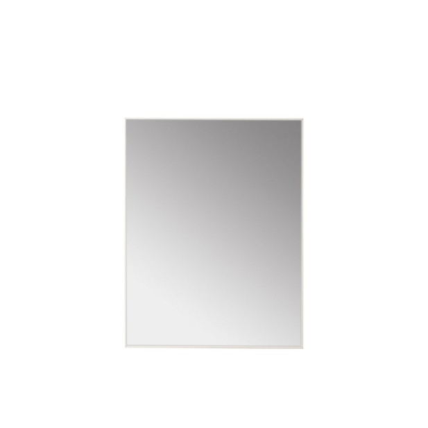 Espejo TORINO 70x90 cm, Aluminio Blanco