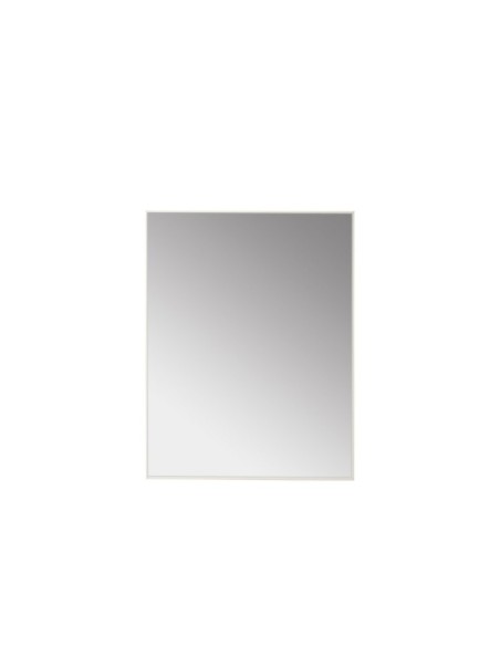 Espejo TORINO 70x90 cm, Aluminio Blanco