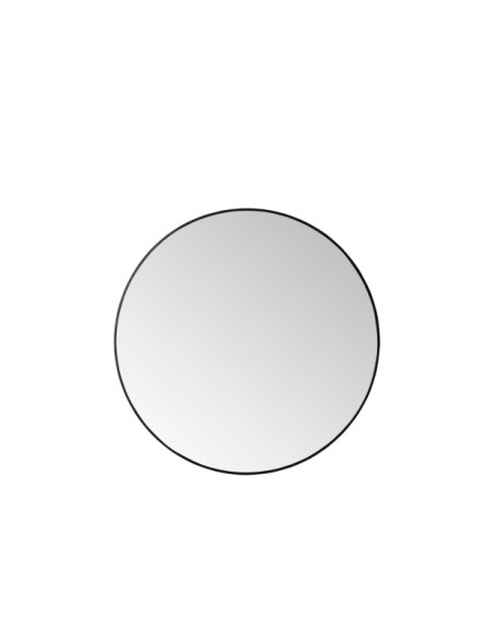 Espejo PEARL Ø90 cm, Aluminio Negro