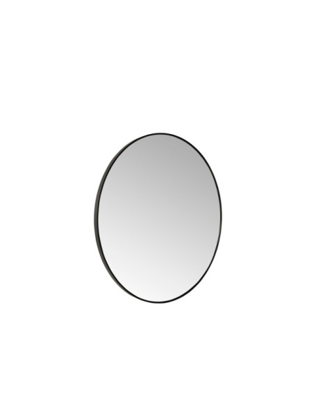 Espejo PEARL Ø90 cm, Aluminio Negro