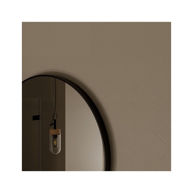 Espejo PEARL Ø90 cm, Aluminio Negro