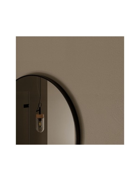 Espejo PEARL Ø90 cm, Aluminio Negro