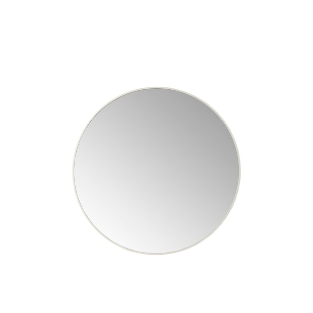 Espejo PEARL Ø90 cm, Aluminio Blanco
