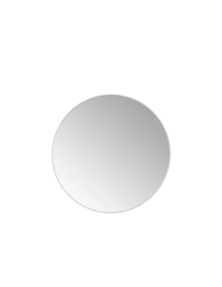 Espejo PEARL Ø90 cm, Aluminio Blanco