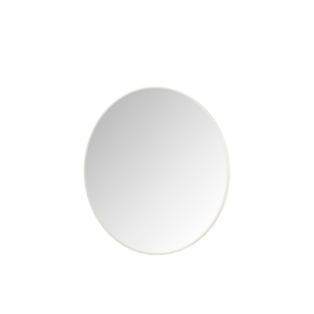 Espejo PEARL Ø90 cm, Aluminio Blanco
