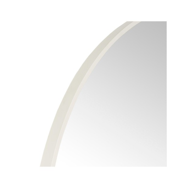 Espejo PEARL Ø90 cm, Aluminio Blanco